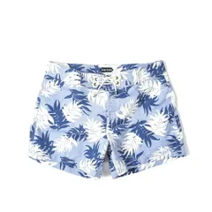 TOM FORD トムフォード / スイムウェア 水着 スイムショーツ 海パン ショートパンツ ショーツ リーフ柄 ライトブルー 380087