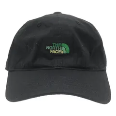 THE NORTH FACE ザノースフェイス PLAY EARTH PARK ロゴ刺繍キャップ  ブラック F