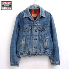 70427-4159 裏ネル USA製 リーバイス ブラック デニムジャケット