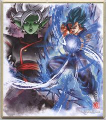BANDAI 드래곤 볼 색지 ART 9탄/2491409 초사이야인 갓 초사이야인 베짓 VS 자머스(합체) 13