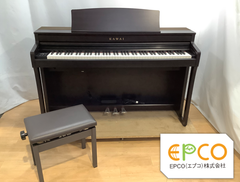 ★67151【電子ピアノ】KAWAI　CA59R　20年製
