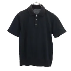 エヌハリウッド 半袖 ポロシャツ 36 ブラック系 N.HOOLYWOOD メンズ 【中古】  【230730】
