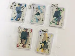 未開封 名探偵コナン トランプメタルチャーム 5点 キーホルダー ストラップ