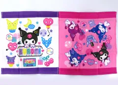 【中古】タオル・手ぬぐい 11.クロミ ハンドタオルセット(2枚セット) 「サンリオ当りくじ クロミ当りくじ」
