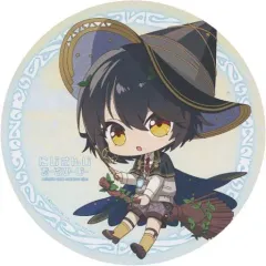 【中古】コースター ましろ爻(ミニキャラ) コースター 「バーチャルYouTuber にじさんじ あーるぴーじー×animatecafe」 コラボメニュー注文特典