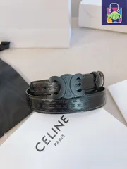 【今日特価】CELINE オリジナルレザーベルト-1