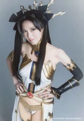 [중고]생사진(여성) 야사카 사오리(이슈탈)/배경 그레이·캐릭터 샷/무대[Fate/Grand Order THE STAGE -절대 마수 전선 바빌로니아-]캐스트 브로마이드
