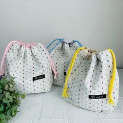 ハンドメイド　巾着
