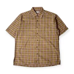 ELEMENT OF SIMPLE LIFE シンプルライフ チェック シアサッカー 半袖シャツ M/マルチ メンズ レナウン