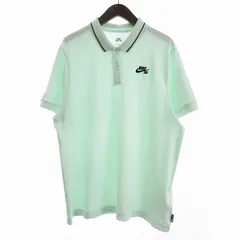 ナイキ エスビー NIKE SB 美品 Dri-FIT ADV ショートスリーブ スケートボードポロ ポロシャツ FZ7006-394 半袖 XXL 薄緑 大きいサイズのサムネイル