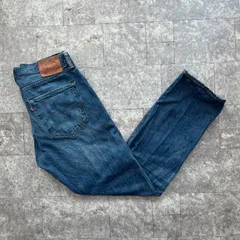 メキシコ製 リーバイス501 Levi’s デニム ジーンズ 古着 Y2K ダメージ加工 ストレート レザーパッチ 革パッチ W36 L32