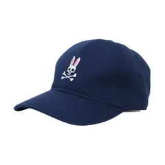 PSYCHO BUNNY サイコバニー ネイビーキャップ ロゴ 美品 ベーシックロゴデニムキャップ｜Psycho Bunny｜サイコバニー