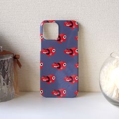 赤べこのiPhoneケース【グレー】