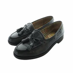 美品✨Burberrys バーバリー　ローファー　タッセル　レザー　24 A0619-25-A Burberrys バーバリー メンズ レザー ローファー