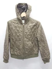 ◇ ⊇ shuca シュカ キルティング ダブルジップ 長袖 中綿 ジャケット ブルゾン サイズM カーキ レディース E  【1505290022798】のサムネイル