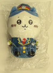 グレイ・パーカー・サービス 駅員さんなぬいぐるみS/ちいかわステーション ちいかわ ハチワレ