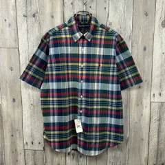 【新品】Ralph Lauren ラルフローレン 半袖 チェック シャツ L