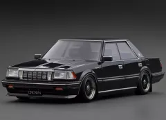 【新品】ミニカー 1/18 Toyota Crown 2.8 Royal Saloon G 120(ブラック) [IG3827]のサムネイル