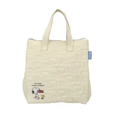 ☆ スヌーピー ☆ キャラクター キルト生地保冷ランチバッグ KBCB5 ランチバッグ 保温 お弁当バッグ トートバッグ コンパクト 保温バッグ 持ち運び 大人 女性 通勤 通学 バッグ お出掛け おでかけ お買い物 キャラクター キルト生地 ランチグッズ