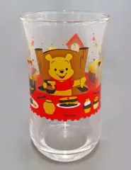 【中古】マグカップ・湯のみ プーさん キャラクターグラス 「ディズニー×キリンビバレッジ」 対象商品購入特典