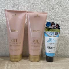 BCオイル ローズオイルシャンプー200ml 2個、MBスタイル　グロスオイルジェリー 50g まとめ売り