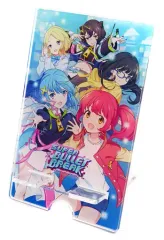 【中古】スマホ・モバイルスタンド(アクリル) [単品] 描き下ろし限定版PKGイラスト アクリルスマホスタンド 「Switchソフト SUPER BULLET BREAK -スーパーバレットブレイク- Amazon.co.jp限定セット」 同梱特典