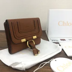 Chloe クロエ Marcie マーシー ラウンドファスナー長財布 レザー 3P0571-161 藍 ブルー ゴールド金具Sランク