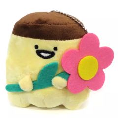 [중고] 봉제인형 마스코트·봉제인형 배지 푸딩씨 꽃과 쵸초의 봉제인형 마스코트 [이치반쿠지 문구와 함께 꽃과 쵸초] C상