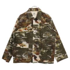 SOUTH2 WEST8 (サウス2ウエスト8) ×Ben miller Hunting Shirts ベンミラー ハンティング長袖シャツ オリーブ 22-03-6-606