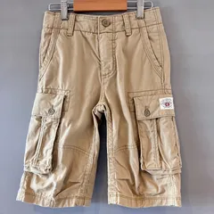 GAP Kids  ギャップキッズ ダック ハーフパンツ カーゴパンツ  ショーツ ベージュ ジュニア 130cm