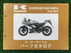 五*呂様 Kawasaki Ninja 250R サービスマニュアル・パーツカタ 楽天市場】Ninja250R ニンジャ250R サービスマニュアル 1版