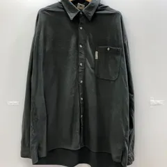 Columbia コロンビア  長袖シャツ フリース地 胸ポケット ロングスリーブ 00’s フィリピン製 メンズ XXL 00年代 グリーン カーキ