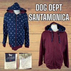 DOG DEPT SANTAMONICA　リバーシブルパーカー