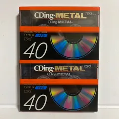 TDK メタルカセットテープ MA54 MA60（未開封） TDK カセットテープ MA54 MA60 メタルポジション 未開封 （1）