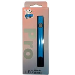 カラーLED付き　510規格　3代目CHO ヴェポライザバッテリ 650MAH　ブルー