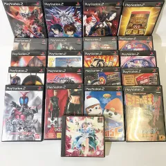 まとめ売り PlayStation2 ソフト 20点 PlayStation 1点 ゲームソフト 仮面ライダー パチンコパチスロ