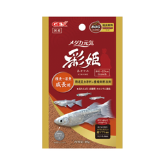 【新商品】 GEX メダカ元気 彩姫 成長用 40g メダカのエサ