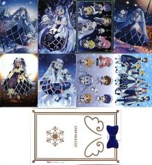 [중고] 클리어 파일 스노우 미쿠 2021 A4 클리어 파일컴플리트세트 [SNOW MIKU 2021]