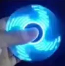 【選べる】LED ハンドスピナー（ブルー）