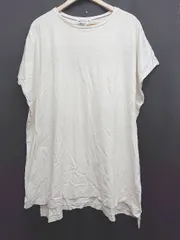 ◇ ⊂ JOURNAL STANDARD サイドスリット 半袖 ミニ丈 ワンピース チュニック 表記なし オフホワイト系 レディース P  【1409250026027】