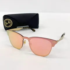 レイバン BLAZE CLUBMASTER ブレイズ クラブマスター サングラス アイウェア メガネ RB3576N ケース付き メンズ Ray-Ban 眼鏡 DF13301■