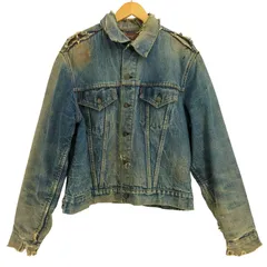 リーバイス Levis 60-70s ボタン裏526 BIG E 均等V ブランケットライナー 4th デニムトラッカージャケット メンズ 表記無 