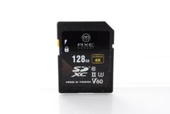 AXE SDカード V60 UHS-II 128GB  PROFESSIONAL GRADE SDXC カメラ PRO メモリーカード　#587