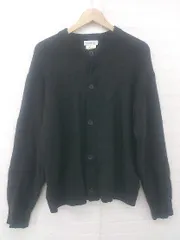 ◇ CIAOPANIC TYPY クルーネック ゆったり 長袖 ニット カーディガン サイズM ブラック レディース E 1307250038449