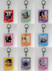 【中古】キーホルダー Aqours アクリルキーホルダー 9個セット 「CD ラブライブ!サンシャイン!! Fourth Solo Concert Album ～THE STORY OF SUNSHINE!!～」 アニメイト全メンバー連動購入特典