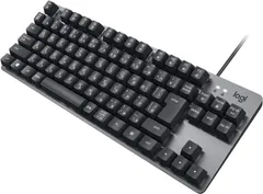 【極美品】ロジクール 有線 メカニカル キーボード 青軸 クリッキー テンキーレス グラファイト K835GPB A1201 0222ML005 0120240215106071のサムネイル