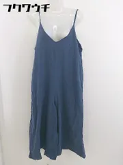 ◇ ABITOKYO アビトーキョー ノースリーブ サロペット オールインワン サイズ0 ネイビー レディース  【中古】 【1112240005154】