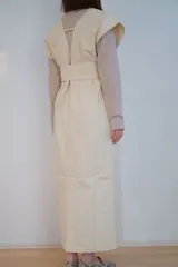 リボンセットジャンスカ☆ワンピース☆アイボリー