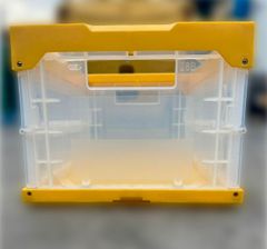 【来店引取限定】【未使用品】【5個】折りたたみ コンテナ フタ無 オリコン 27L ボックス 収納ボックス 440mm×320mm×H240mm