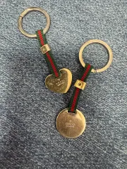 GUCCI グッチ GG柄 キャンバスレザー ハート 6連キーケース 鍵入れ グッチ GG キャンバス レザー 6連 キーケース キーリング